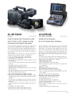 Preview for 19 page of Panasonic DVCPRO P2 Series Brochure & Specs