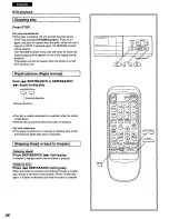 Предварительный просмотр 26 страницы Panasonic DVD-A100CA Operating Instructions Manual