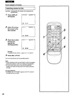 Предварительный просмотр 34 страницы Panasonic DVD-A100CA Operating Instructions Manual