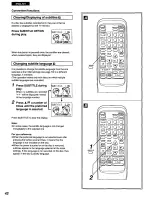 Предварительный просмотр 42 страницы Panasonic DVD-A100CA Operating Instructions Manual