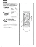 Предварительный просмотр 74 страницы Panasonic DVD-A100CA Operating Instructions Manual