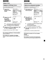 Предварительный просмотр 75 страницы Panasonic DVD-A100CA Operating Instructions Manual