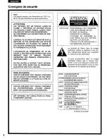 Предварительный просмотр 4 страницы Panasonic DVD-A105 Operating Instructions Manual