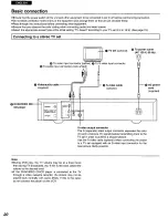 Preview for 20 page of Panasonic DVD-A105 Operating Instructions Manual