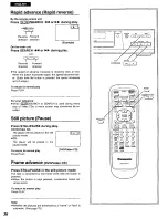 Предварительный просмотр 36 страницы Panasonic DVD-A105 Operating Instructions Manual