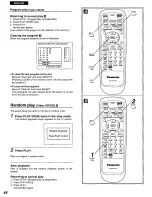 Preview for 48 page of Panasonic DVD-A105 Operating Instructions Manual