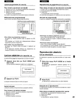 Preview for 49 page of Panasonic DVD-A105 Operating Instructions Manual