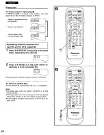 Предварительный просмотр 52 страницы Panasonic DVD-A105 Operating Instructions Manual