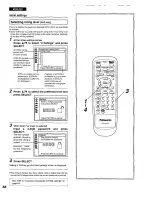 Предварительный просмотр 68 страницы Panasonic DVD-A105 Operating Instructions Manual