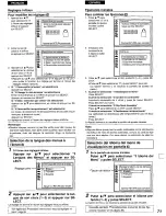 Preview for 71 page of Panasonic DVD-A105 Operating Instructions Manual