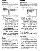 Preview for 77 page of Panasonic DVD-A105 Operating Instructions Manual