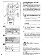 Preview for 20 page of Panasonic DVD-A120 Operating Instructions Manual