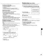 Preview for 27 page of Panasonic DVD-A120 Operating Instructions Manual