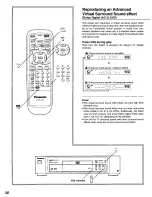 Preview for 30 page of Panasonic DVD-A120 Operating Instructions Manual