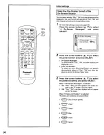 Preview for 36 page of Panasonic DVD-A120 Operating Instructions Manual