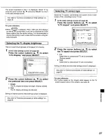 Preview for 37 page of Panasonic DVD-A120 Operating Instructions Manual