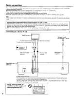 Preview for 8 page of Panasonic DVD-A160 Operating Instructions Manual