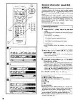 Preview for 18 page of Panasonic DVD-A160 Operating Instructions Manual