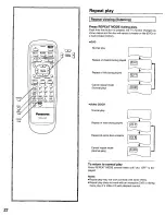 Preview for 22 page of Panasonic DVD-A160 Operating Instructions Manual