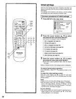 Preview for 30 page of Panasonic DVD-A160 Operating Instructions Manual