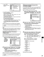 Preview for 33 page of Panasonic DVD-A160 Operating Instructions Manual