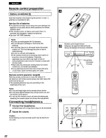 Предварительный просмотр 22 страницы Panasonic DVD-A300CA Operating Instructions Manual