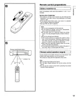 Preview for 13 page of Panasonic DVD-A320 Operating Instructions Manual