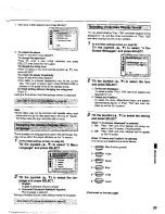 Preview for 33 page of Panasonic DVD-A360A Operating Instructions Manual