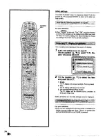 Preview for 34 page of Panasonic DVD-A360A Operating Instructions Manual