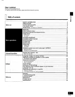 Предварительный просмотр 3 страницы Panasonic DVD-A7 Operating Instructions Manual