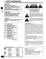 Предварительный просмотр 4 страницы Panasonic DVD-A7 Operating Instructions Manual