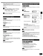 Preview for 15 page of Panasonic DVD-A7 Operating Instructions Manual