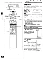 Preview for 16 page of Panasonic DVD-A7 Operating Instructions Manual