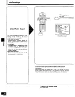 Preview for 38 page of Panasonic DVD-A7 Operating Instructions Manual