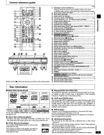 Preview for 5 page of Panasonic DVD-CP67K Operating Operating Instructions Manual