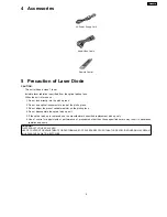 Preview for 5 page of Panasonic DVD-CP72P Service Manual