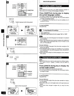 Preview for 18 page of Panasonic DVD-CV35 Operating Instructions Manual