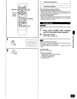 Preview for 23 page of Panasonic DVD-CV35 Operating Instructions Manual