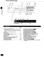 Preview for 6 page of Panasonic DVD-CV40 Operating Instructions Manual