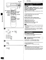 Preview for 12 page of Panasonic DVD-CV40 Operating Instructions Manual