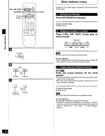 Preview for 14 page of Panasonic DVD-CV40 Operating Instructions Manual