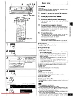 Preview for 9 page of Panasonic DVD-CV51 Operating Instructions Manual