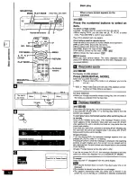 Preview for 10 page of Panasonic DVD-CV51 Operating Instructions Manual