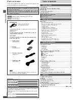 Preview for 2 page of Panasonic DVD-CV52 Operating Instructions Manual