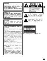 Preview for 3 page of Panasonic DVD-CV52 Operating Instructions Manual