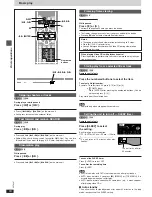 Preview for 10 page of Panasonic DVD-CV52 Operating Instructions Manual