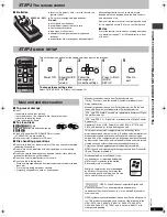 Preview for 5 page of Panasonic DVD-F86 Operating Instructions Manual