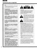 Preview for 6 page of Panasonic DVD-H1000 Operating Instructions Manual