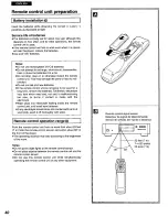 Preview for 40 page of Panasonic DVD-H1000 Operating Instructions Manual