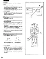 Preview for 46 page of Panasonic DVD-H1000 Operating Instructions Manual